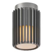 Nova Aludra - buiten plafondlamp - Ø 12,4 x 18,8 cm - IP54 - antraciet