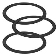 Nordlux Staldglas - accessoire - Ø 9,5 cm - zwart