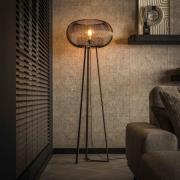 Vico 3 Leg Copper Twist - vloerlamp - 170 cm - koper