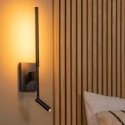 Lucide Finan - wandlamp met USB oplaadpunt - 13,7 x 10 x 56,2 cm - 6W+...