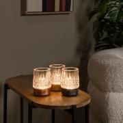 Lucide Lili - set van 3 oplaadbare tafellampen - Ø 8 x 10,3 cm - 3W di...