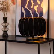 Lucide Spencer - tafellamp - Ø 30 x 19,5 cm - zwart