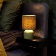 Lucide Woolly - tafellamp - Ø 16 x 28 cm - groen