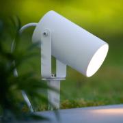 Lucide Taylor - grondspot op piek - Ø 10 x 26 cm - IP65 - wit