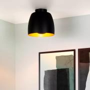 Lucide Nolan - plafondverlichting - Ø 24 x 21,7 cm - zwart