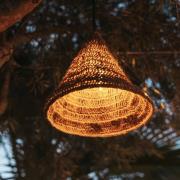 New Garden Maro - hanglamp - Ø 30 x 500 cm - IP44 - jute